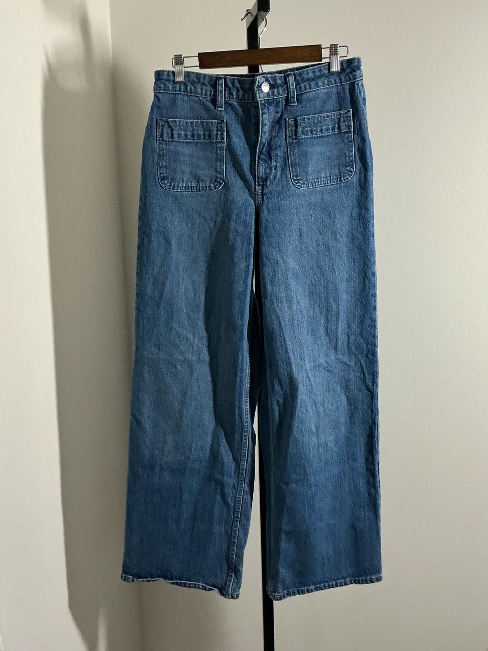 Free Assembly | Wide-Leg Jeans - 99% Cotton & 1% Spandex
